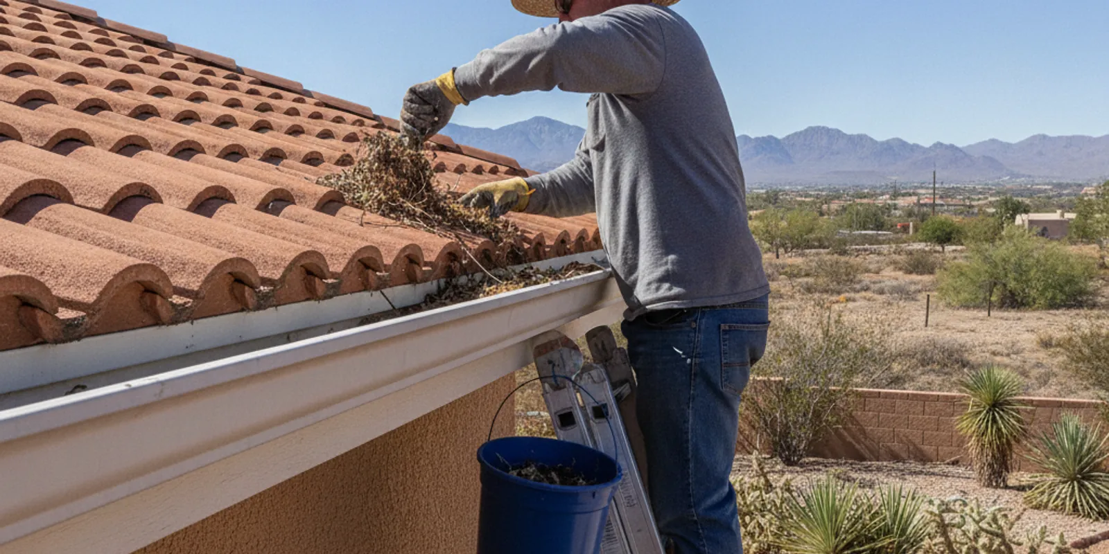 Gutter Cleaning in Las Cruces, NM