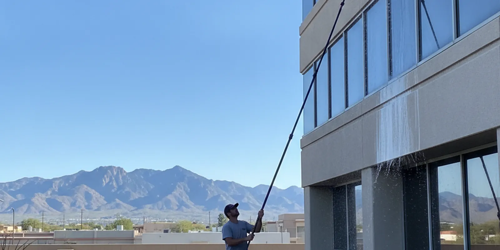 High-Rise Window Cleaning in Las Cruces, NM