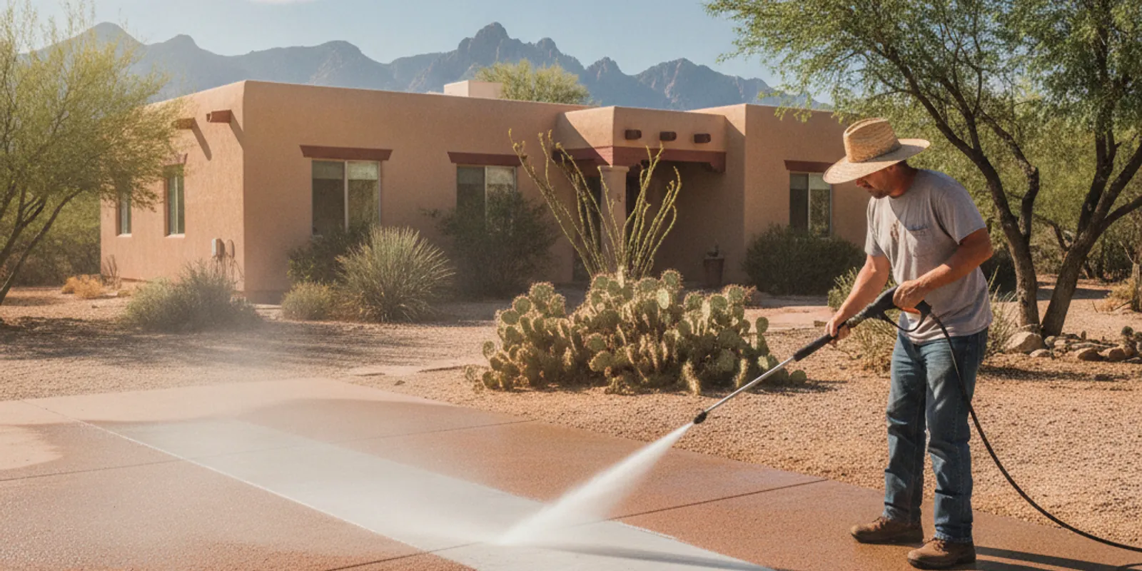 Pressure Washing in Las Cruces, NM