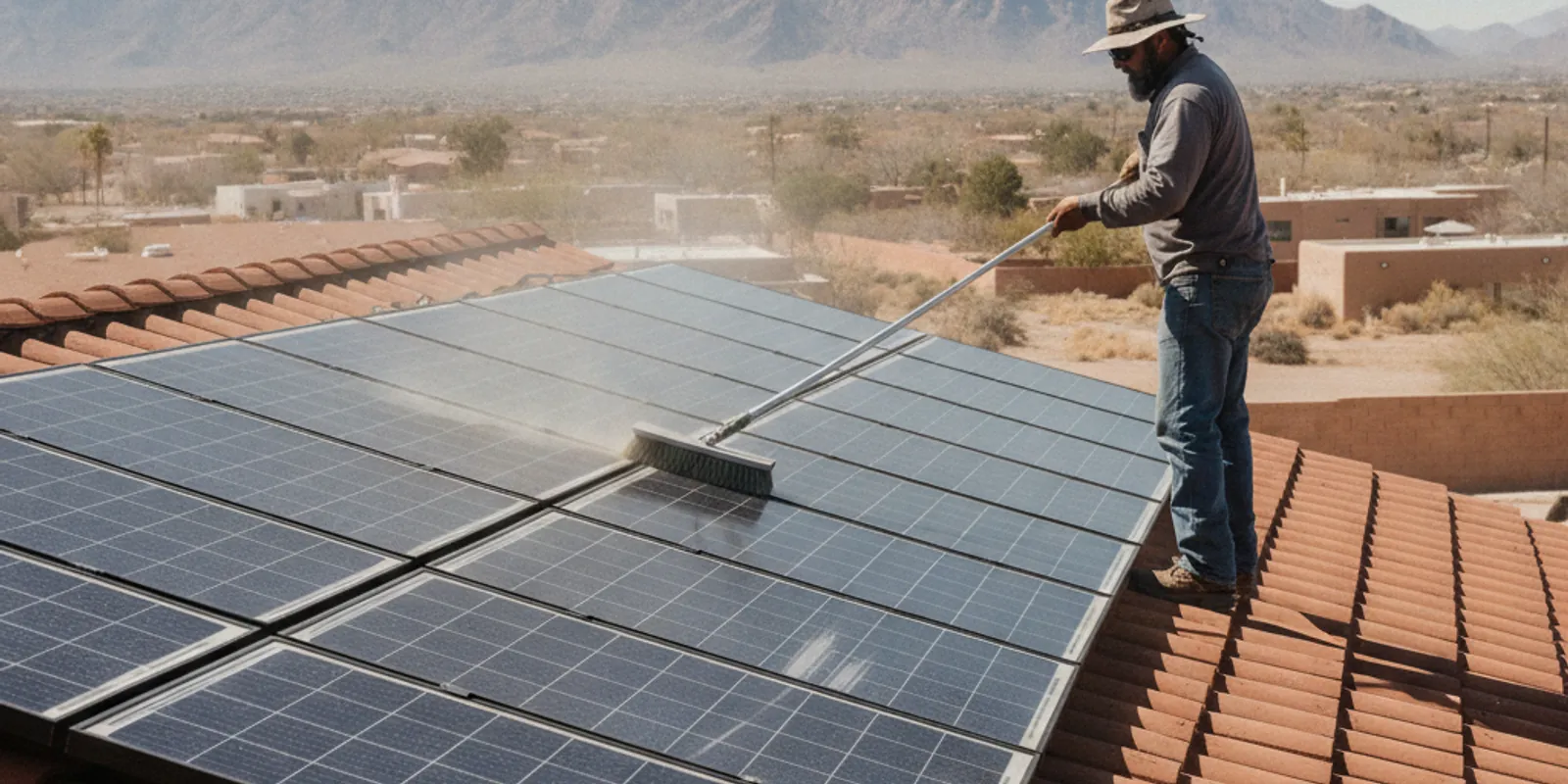 Solar Panel Cleaning in Las Cruces, NM