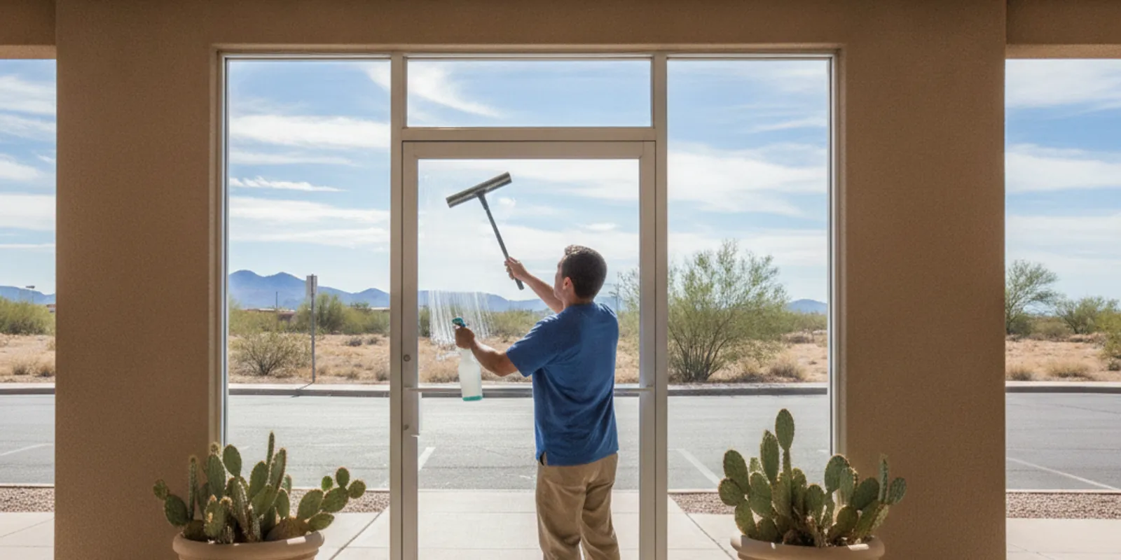 Storefront & Glass Door Cleaning in Las Cruces, NM